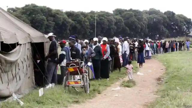 Polling station located at a homestead belonging to Zanu PF official