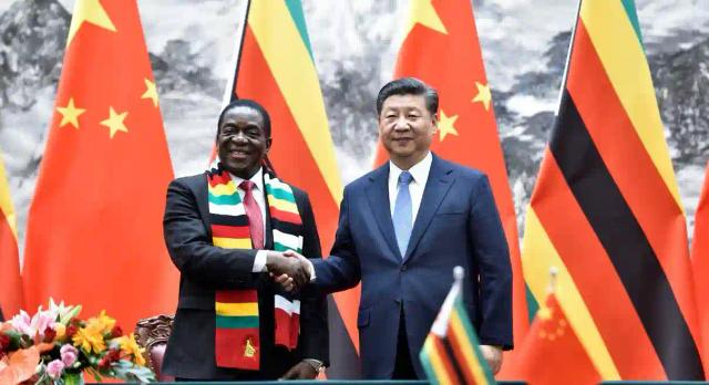 “President Emmerson Mnangagwa” And "Zimbabwe" Among Most Searched Keywords In China," - China