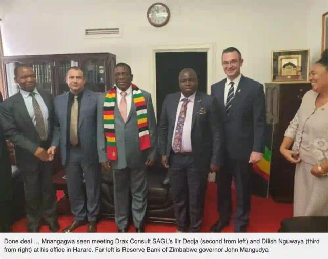 President Mnangagwa: "After A Personal Appeal To Drax International They Donated US$60M"
