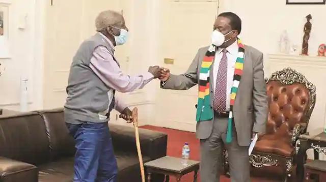 President Mnangagwa Meets Long Time Friend