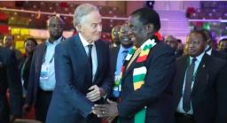 President Mnangagwa Meets UK's Former Prime Minister And Sanctions Architect Tony Blair