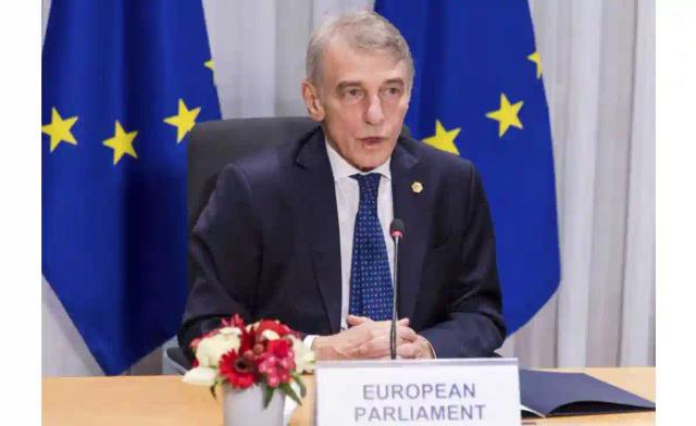 President Of The European Parliament, David Sassoli, Has Died