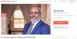 Presidential candidate Nkosana Moyo raises $6 078 of a $500 000 target, here's what people think
