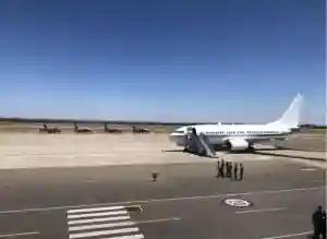 Private Jet Flies 11,330km To Pick Up ED For The 35-minute Trip To Bulawayo - Report