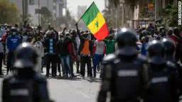 Protests Over The Arrest Of An Opposition Leader Rock Senegal
