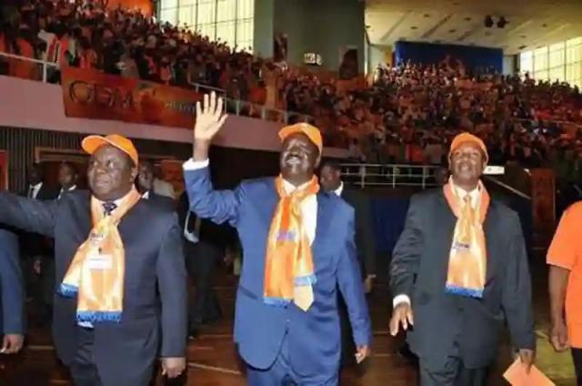 Raila Odinga In Zim For Tsvangirai's Funeral, To Address Mourners At Harvest House