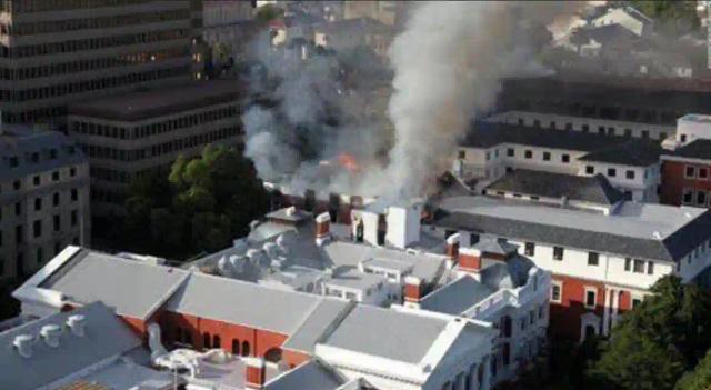 SA: Man Accused Of Setting Parliament On Fire Denies The Charges