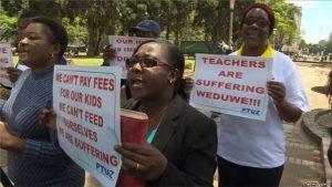 School Heads Join Teachers' Salary Strike