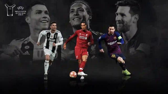 Shortlisted Candidates For 2019 UEFA Men’s Player Of The Year Award