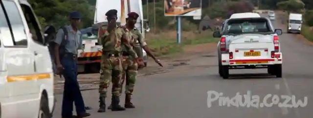 Soldiers Fire Warning Shots As Cross Border Transporters Protest At Beitbridge Border Post