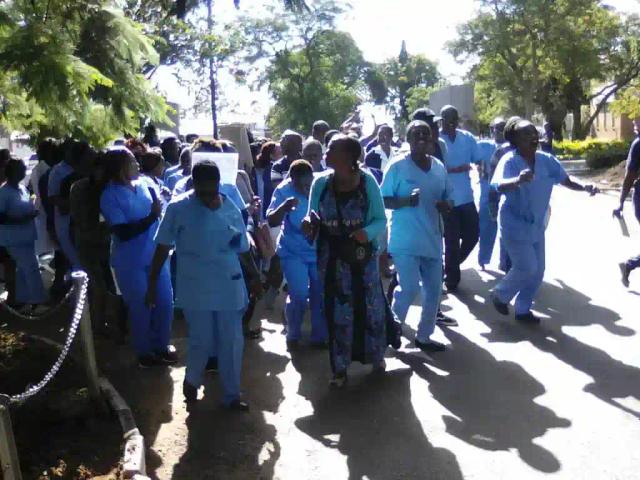 Some Striking Nurses Reinstated Onto Government Payroll