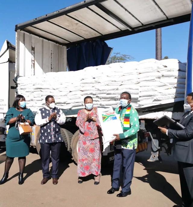 South Africa Donates Mealie Meal To Cyclone Idai Victims