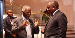 South Africa Faces Arab Spring-like Protests - Former President Thabo Mbeki
