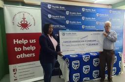 Stanbic Bank Donates US$20 000 To Cancer Association Of Zimbabwe