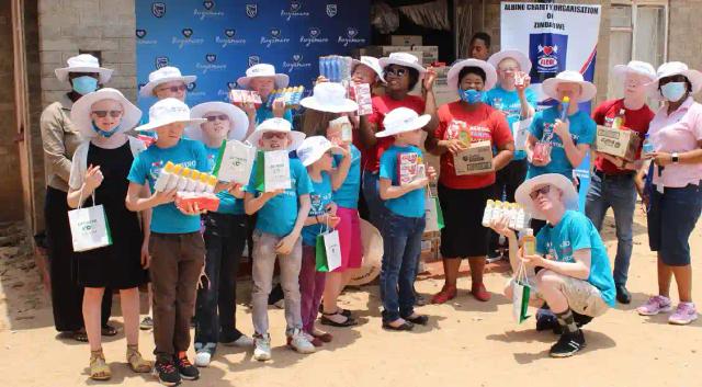 Stanbic Donates Products Worth Over ZW$1.6 Million To People With Albinism