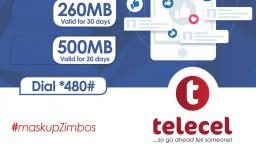 Telecel New Data Bundle Prices – August 2020