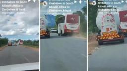 Transport Minister Speaks On A Near Accident Involving Mzansi Express Bus, Fuel Truck