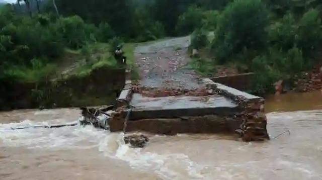 Tropical Depression Ana: Rains Sweep Away A Bridge, Collapse Houses In Manicaland