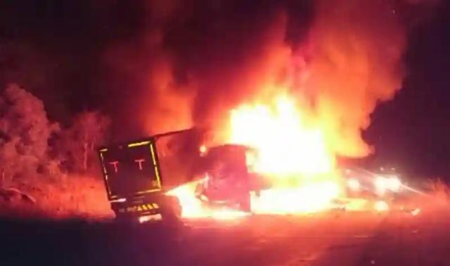 Truck driver charged with 20 counts of culpable homicide after SA bound bus burns