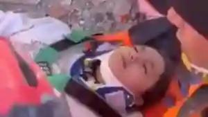 Turkish Girl Survives 10 days under Earthquake Rubble