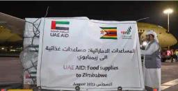 UAE Sends 50 Tonnes Of Food Items To Zimbabwe