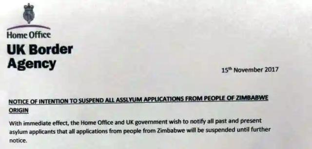 UK Asylum Statement for Zimbabweans That's Circulating on WhatsApp is Fake