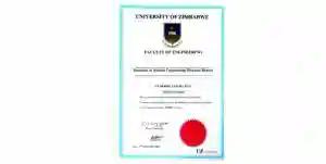 University Of Zimbabwe Introduces New Degree Certificates And Transcripts