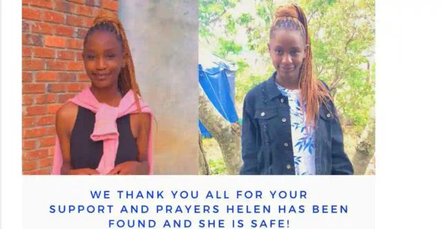 UPDATE: "Missing Teen Girl" Helen Dirani Has Been Found