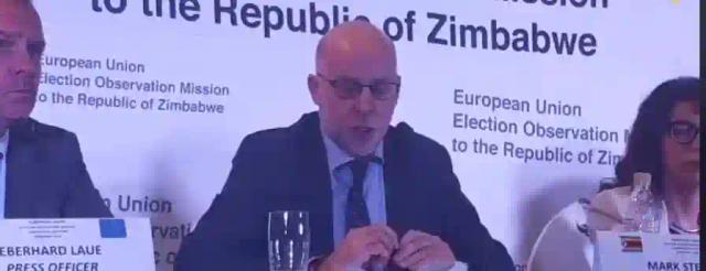 Video: European Union Election Observer Mission Presents Final Report On July 30 Elections