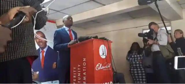 Video: Nelson Chamisa Speaks On Presidential  Challenge
