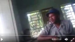 Video: Policeman threatens to frame man for not paying bribe