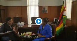 Video: ZEC Chairperson Justice Rita Makarau explains why she kneeled before Mugabe, accused of lying