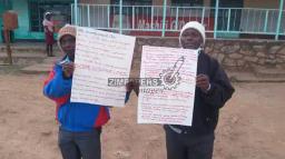 Villagers Stage Flash Demo Against Murowa