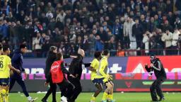 Violence Breaks Out Between Fans And Players In Turkish SuperLig Match