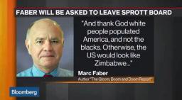 Wall Street analyst says if black people had populated America, "the US would look like Zimbabwe"