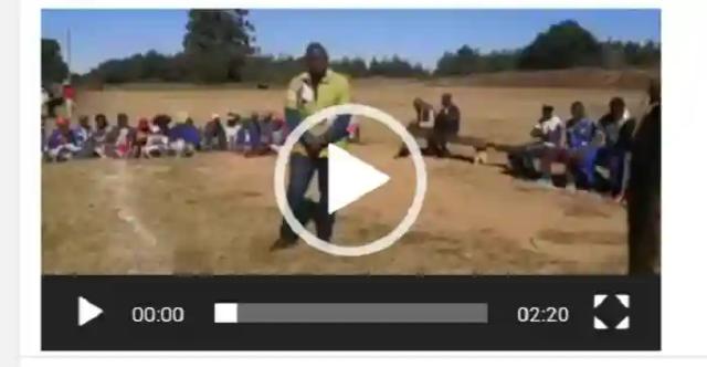 WATCH : 2018 Throwback, Fearless Youth Tells ZANU-PF Aspirant MP That We May Vote For Anything Other Than ZANU PF
