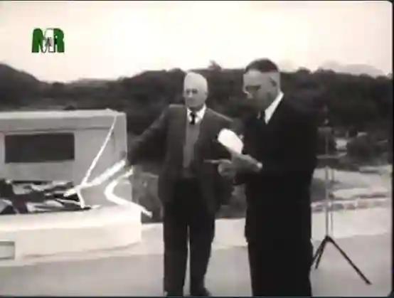 WATCH: A Rare Footage Of The Then Minister Of Roads Officially Opening The Beitbridge