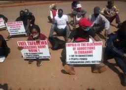 WATCH: A Small Group Of Student Protestors Picketing At Impala Car Rentals Headquarters