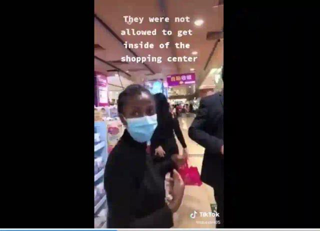 WATCH: Black Woman 'Held' By Chinese Officials Inside Mall