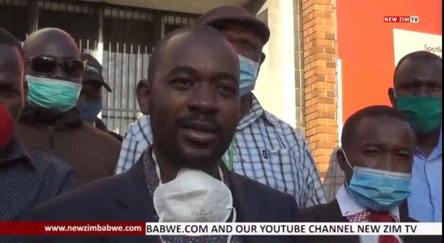 WATCH: Chamisa Speaks On The Seizure Of Harvest House By The Military And Police
