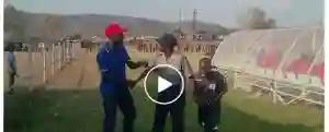 WATCH: Club Officials And Supporters Nearly Manhandle Ball-Boy Over Juju Allegations