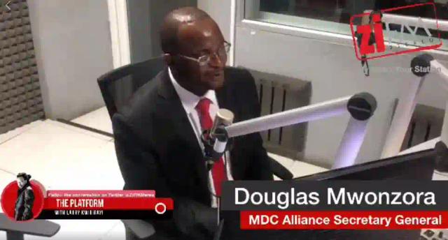 WATCH: Douglas Mwonzora Interview On ZiFM Stereo