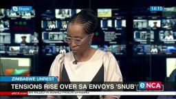 WATCH: ED Threw Tantrums And Said There Is No Need For In Intervention In Zimbabwe At The Meeting With SA Envoys - Biti Speaks To eNCA