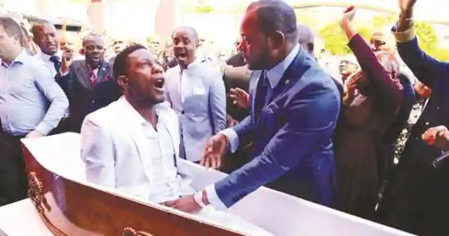 WATCH: "Elliot Is Still Alive," Preacher Claims He Paid Zimbabwean Journalist To Lie That "The Resurrected Man" Had Died "Again"
