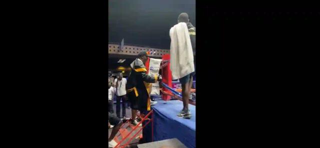 WATCH: Ex-Minister Fortune 'Chibabest' Chasi In The Ring