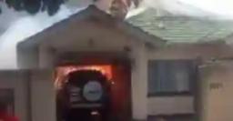 WATCH: Fire Burns A Waterfalls House In A Suspected Solar Battery Wiring Fault