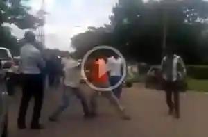 Watch: Fist Fight Breaks Out At Fuel Queue As Crisis Continues