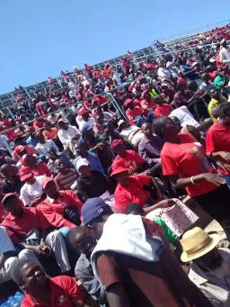 WATCH: From The Harvest House MDC Supporters Waiting For Chamisa's HONA