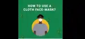 WATCH: How To Use Face Masks Properly