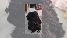 WATCH: Human Hair Being Processed For Onward Selling In Africa